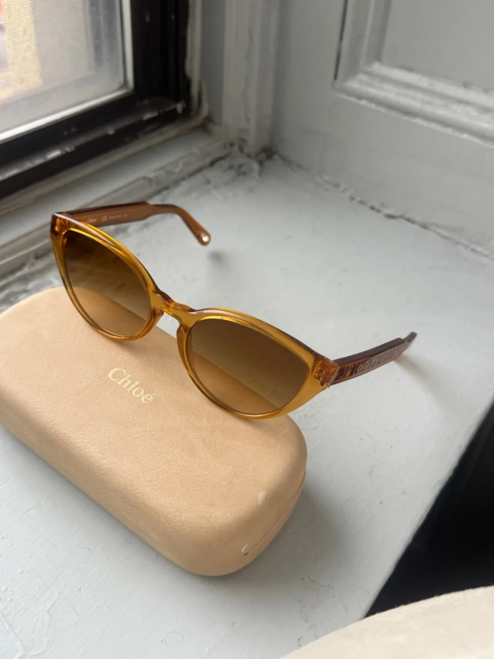 Chloe Amber Cat-Eye Sunglasses - Picture 2 of 7